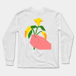 nunc colourful collection - flower Long Sleeve T-Shirt